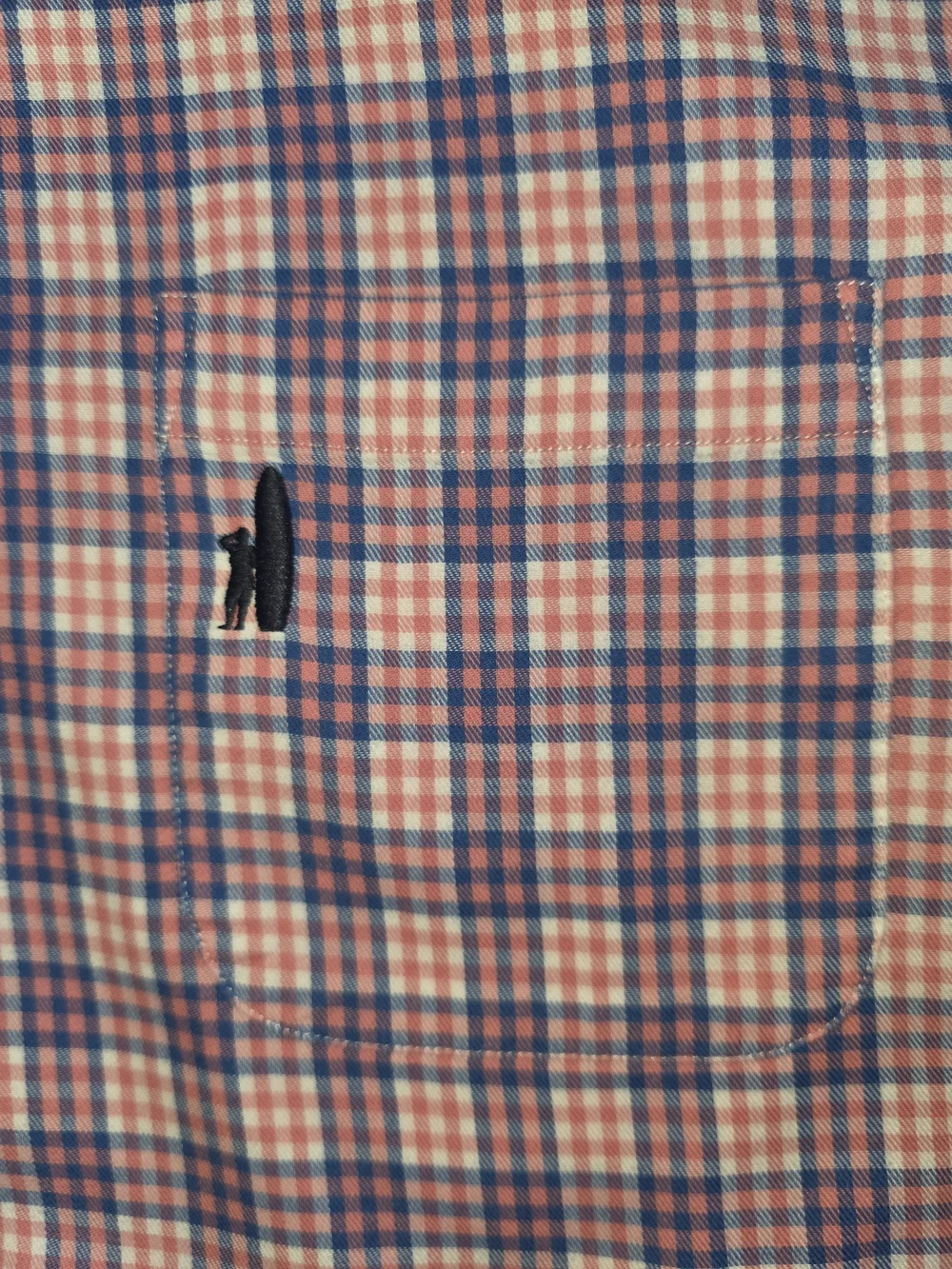 johnnie-O Pink & Blue Plaid Button-Down Shirt
